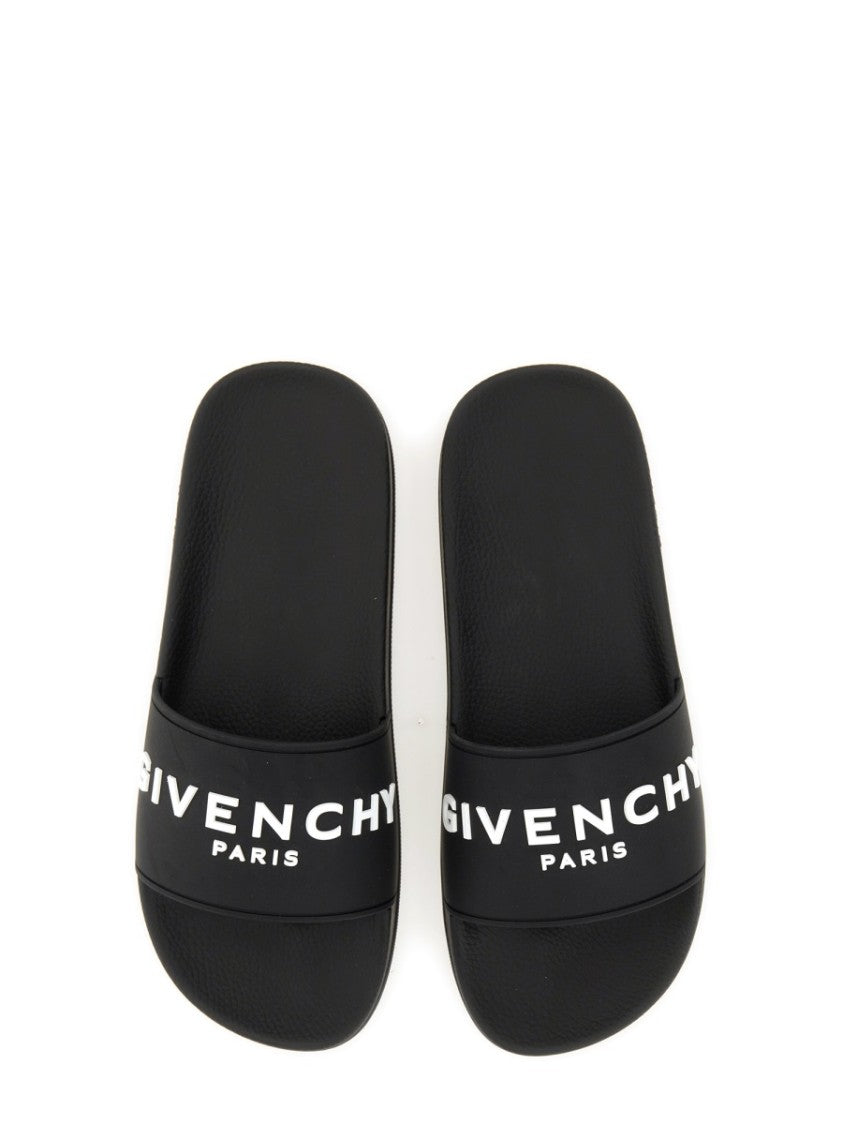 Givenchy Con Logo Sandal Slide