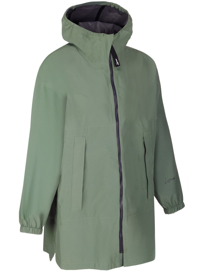 Lamunt Green Emma 2.5L Hooded Pleat Jacket