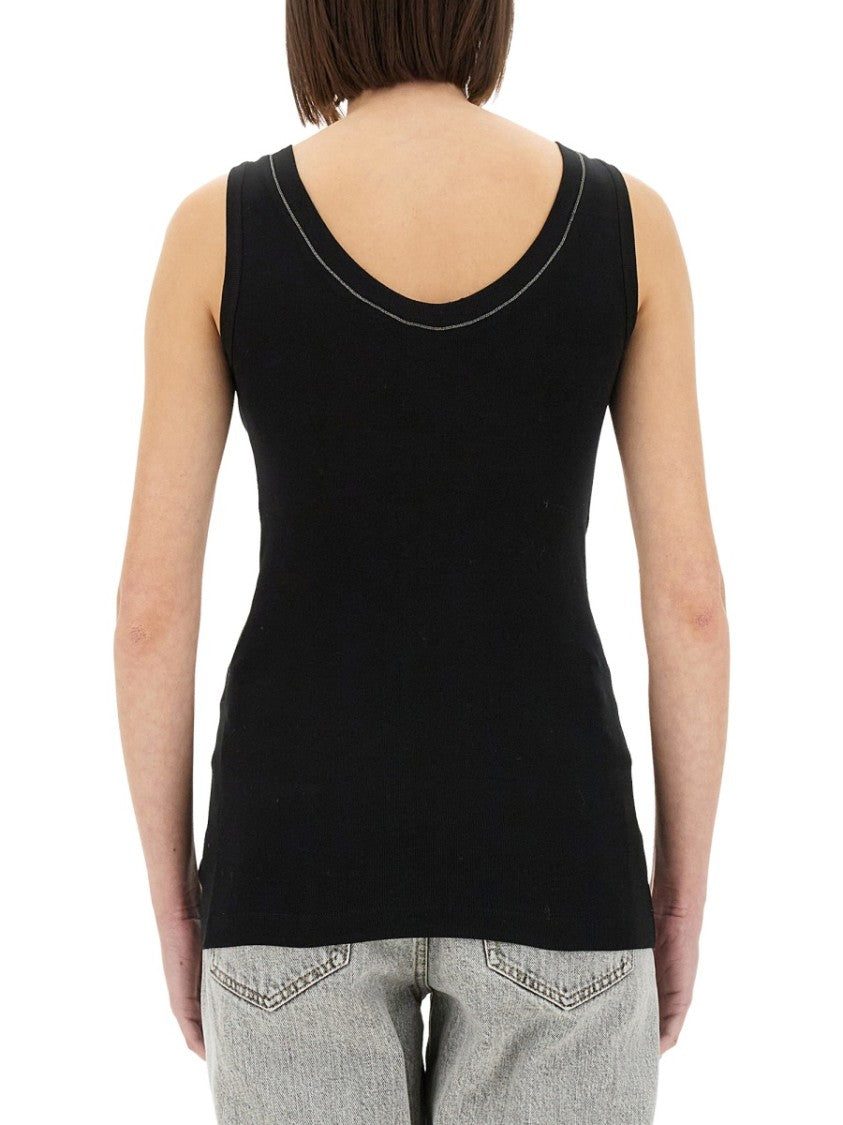 Brunello Cucinelli Cotton Tank Top