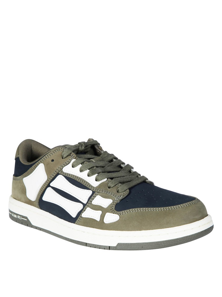 Amiri Skel Top Low Low-Top Leather Sneakers