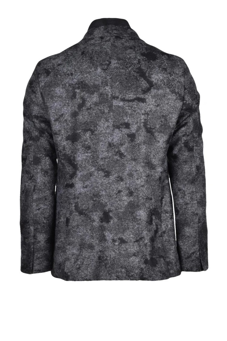 Digel Move Black/Grey Acrylic Wool Polyester Jacket