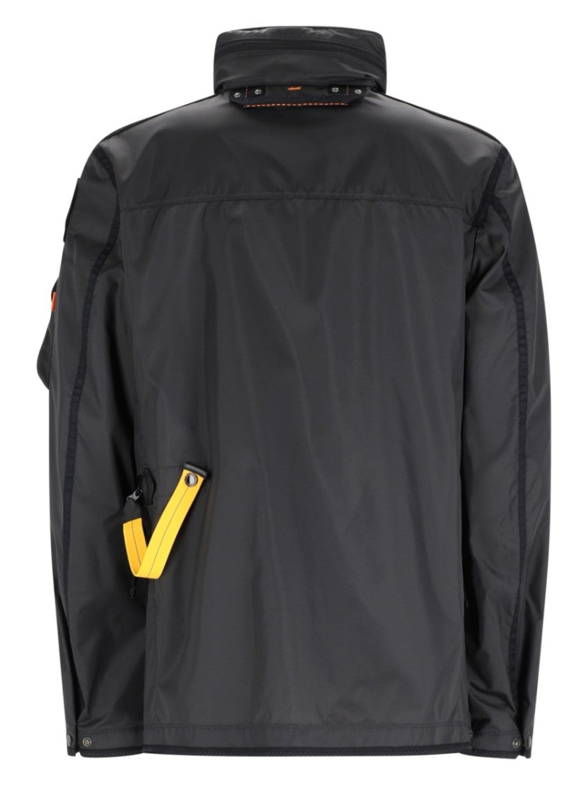 Parajumpers Black Morgan Spring Matte Finish Jacket