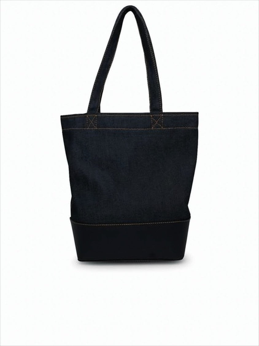 A.P.C. Structured Tote Bag With Contrasting Textures