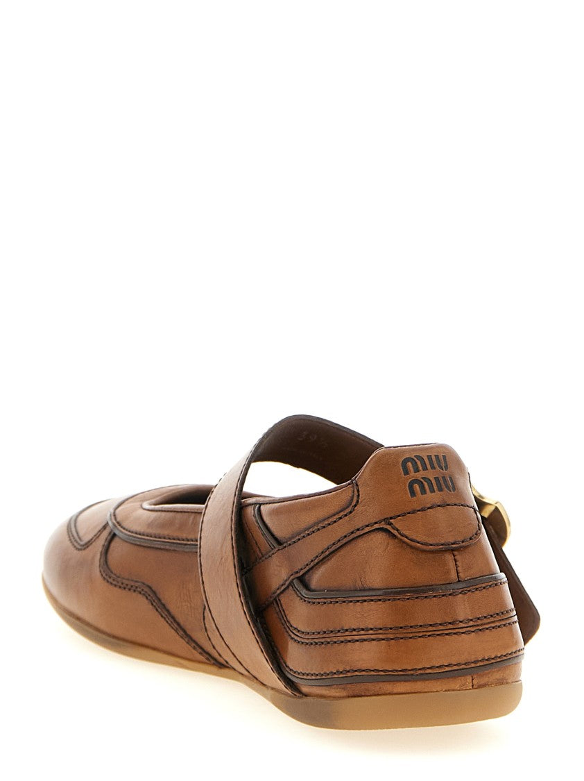 Miu Miu Gymnasium' Ballet Flats