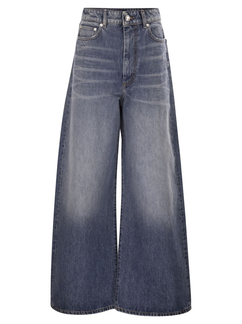 Sportmax Spdangri - Oversized Low-Rise Jeans
