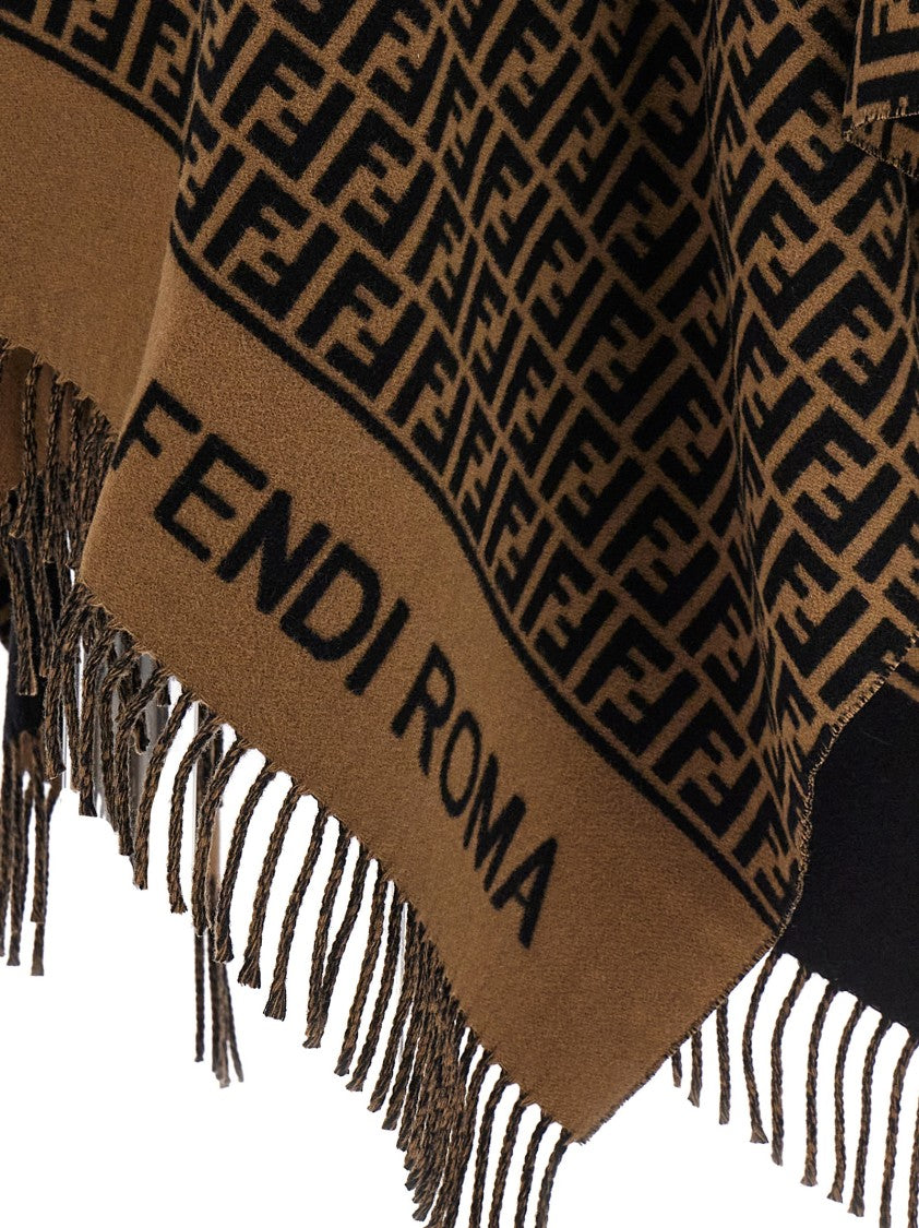 Fendi 'Ff' Poncho