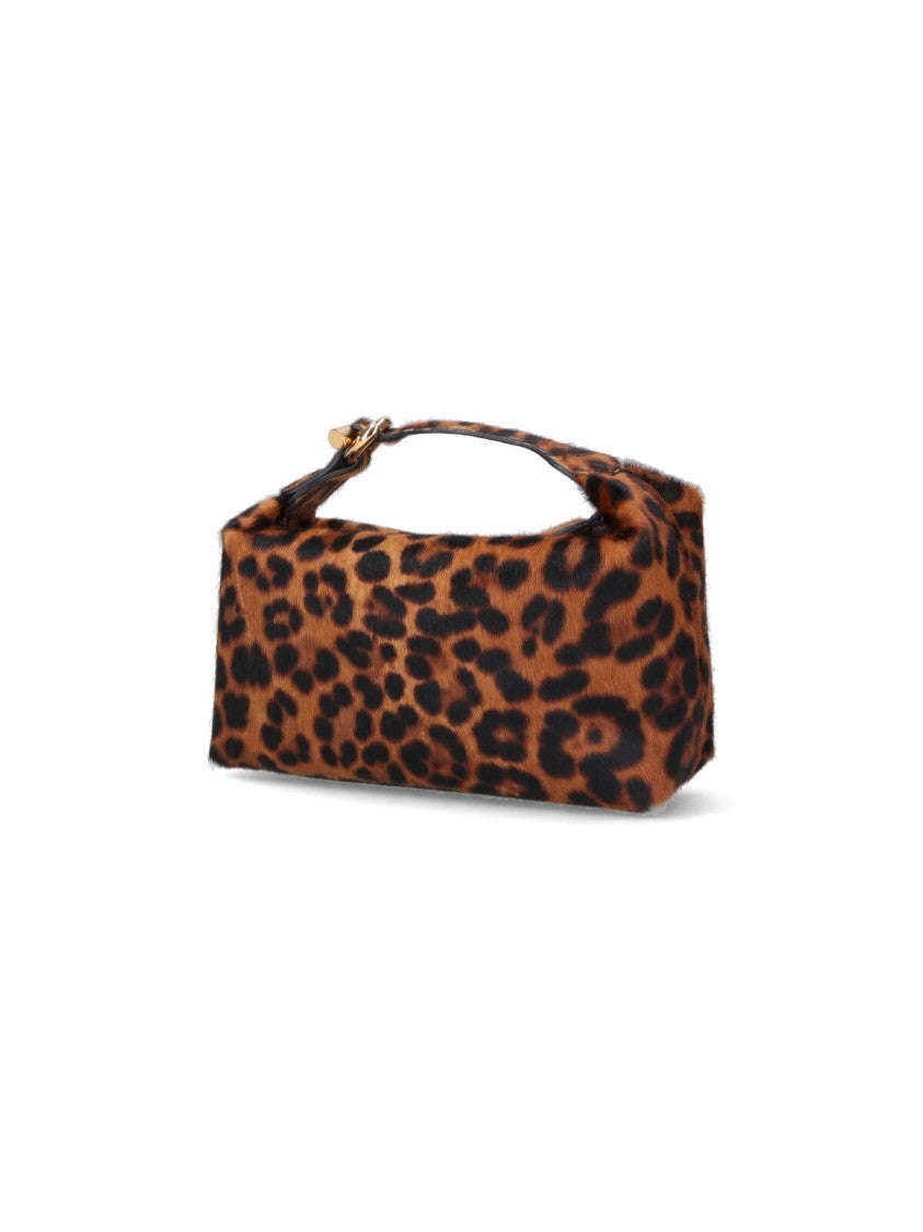 Liffner Mini "Pillow" Bag – Brown/Leopard