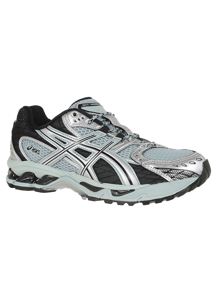 Asics Grey Mesh Panelled Sneakers