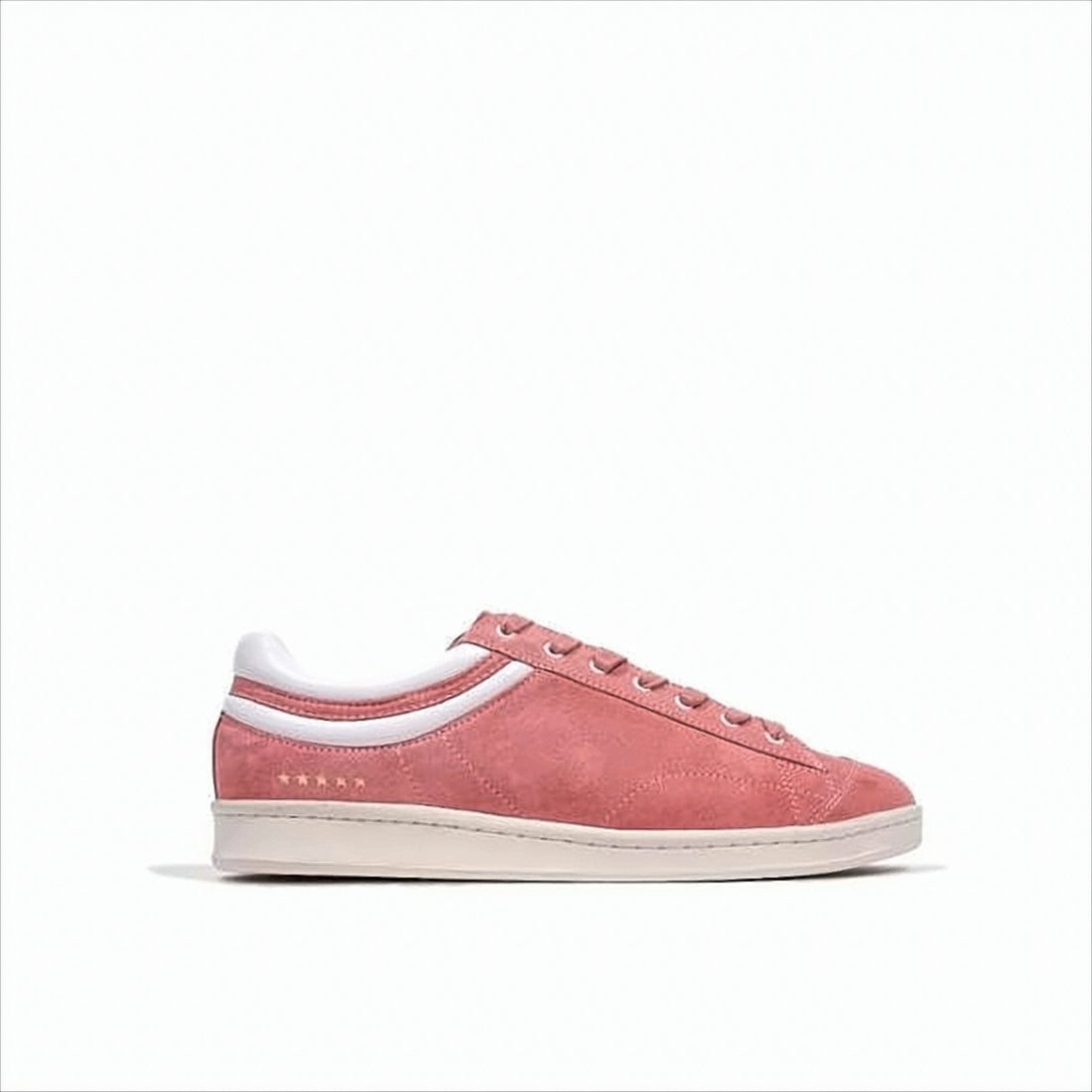 Helms Paris Low-Top Calfskin Sneakers With Subtle Gold Branding