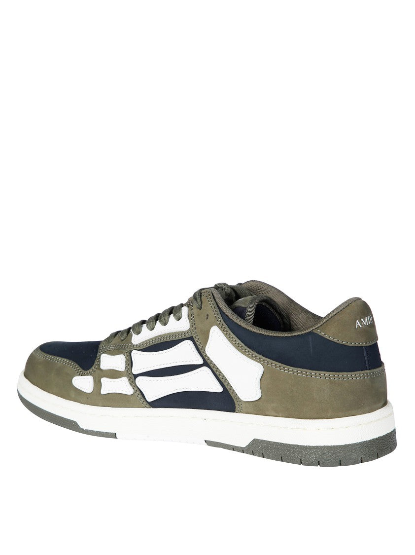 Amiri Skel Top Low Low-Top Leather Sneakers
