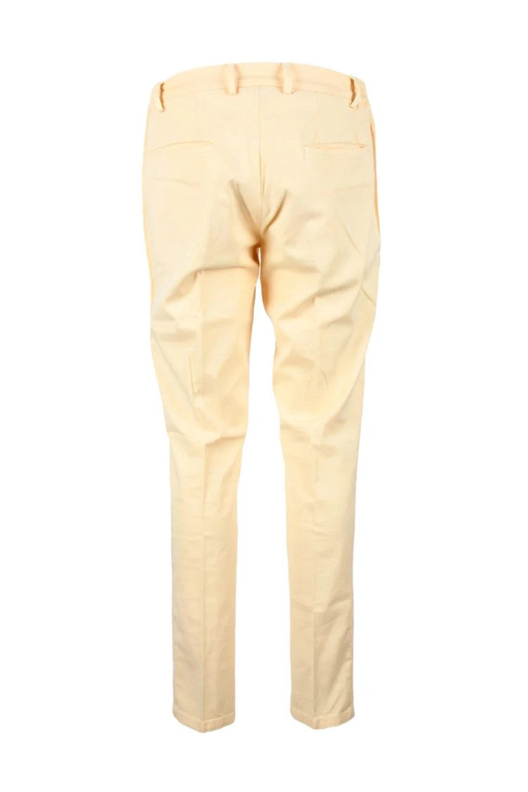 Fradi Fradi Trousers Cotton Lyocell Stretch - Yellow