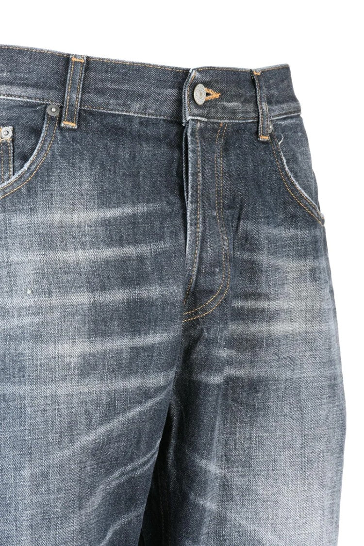 Dondup Dian Carrot Slim Fit Jeans - Grey