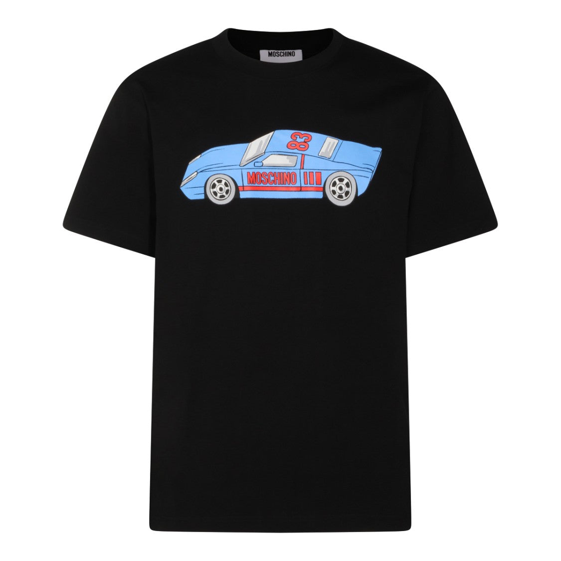 Moschino Short-Sleeve Black T-Shirt