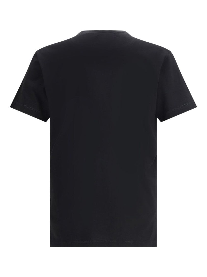 Dsquared2 Short Sleeve Cotton T-Shirt With Bold Logo Print