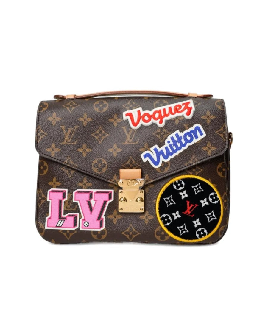 Louis Vuitton Metis Mm Patches Monogram Clutch Bag