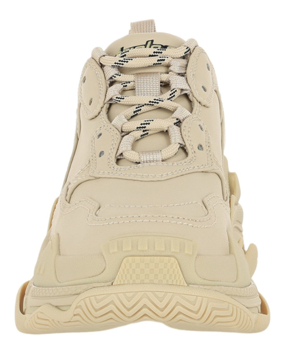 Balenciaga Triple S Low-Top Sneakers With Chunky Three-Layered Sole