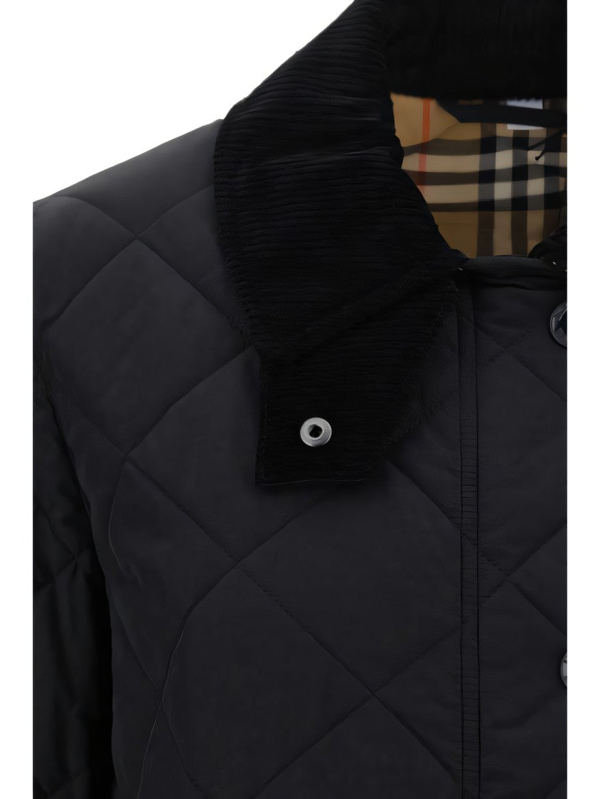 Burberry Diamond-Quilted Padded Jacket