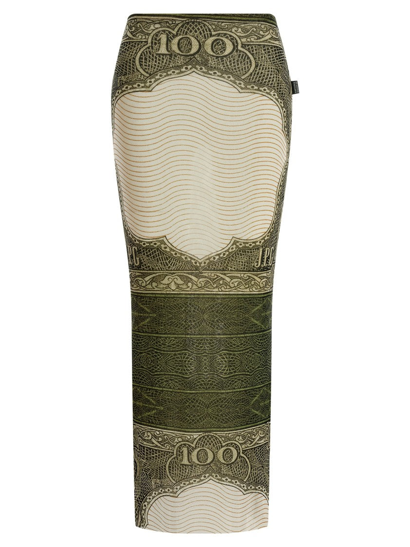 Jean Paul Gaultier 'Re-Edition - The Green Cartouche' Skirt