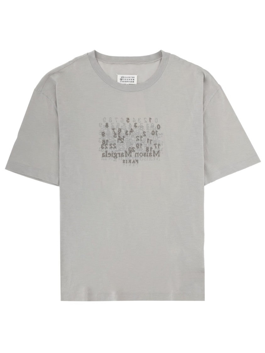 Maison Margiela Scattered Numbers Cotton T-Shirt