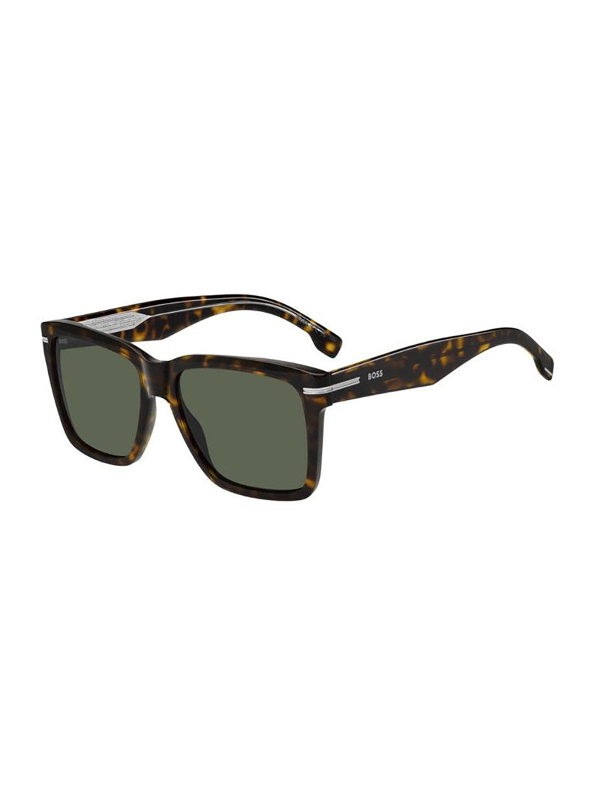 Hugo Boss Oversized Square Sunglasses With Tortoiseshell Pattern