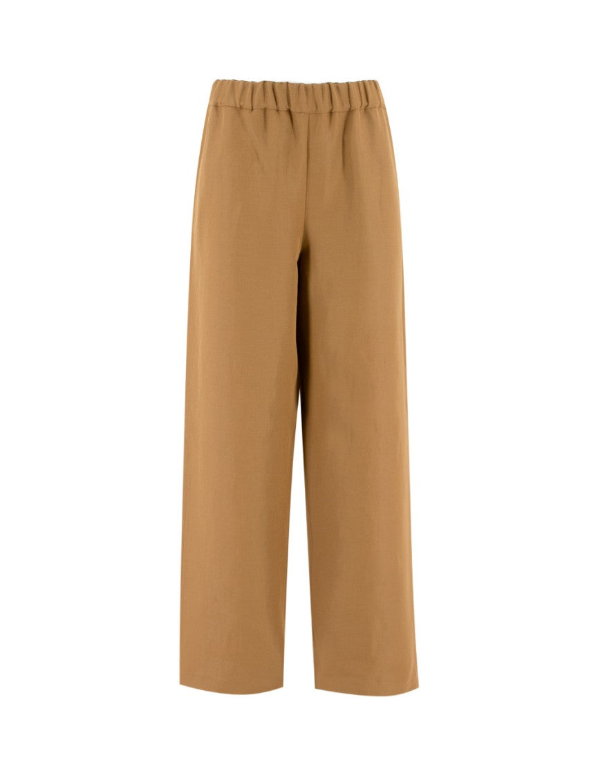 Fabiana Filippi Relaxed Fit Trousers With Elastic Waistband