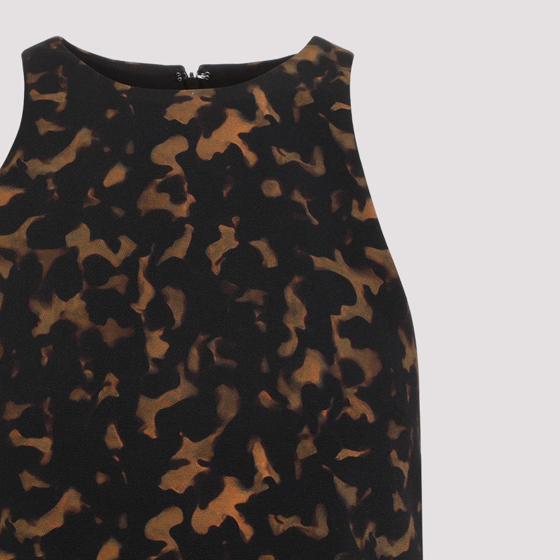 Theory Dark Brown Printed Top