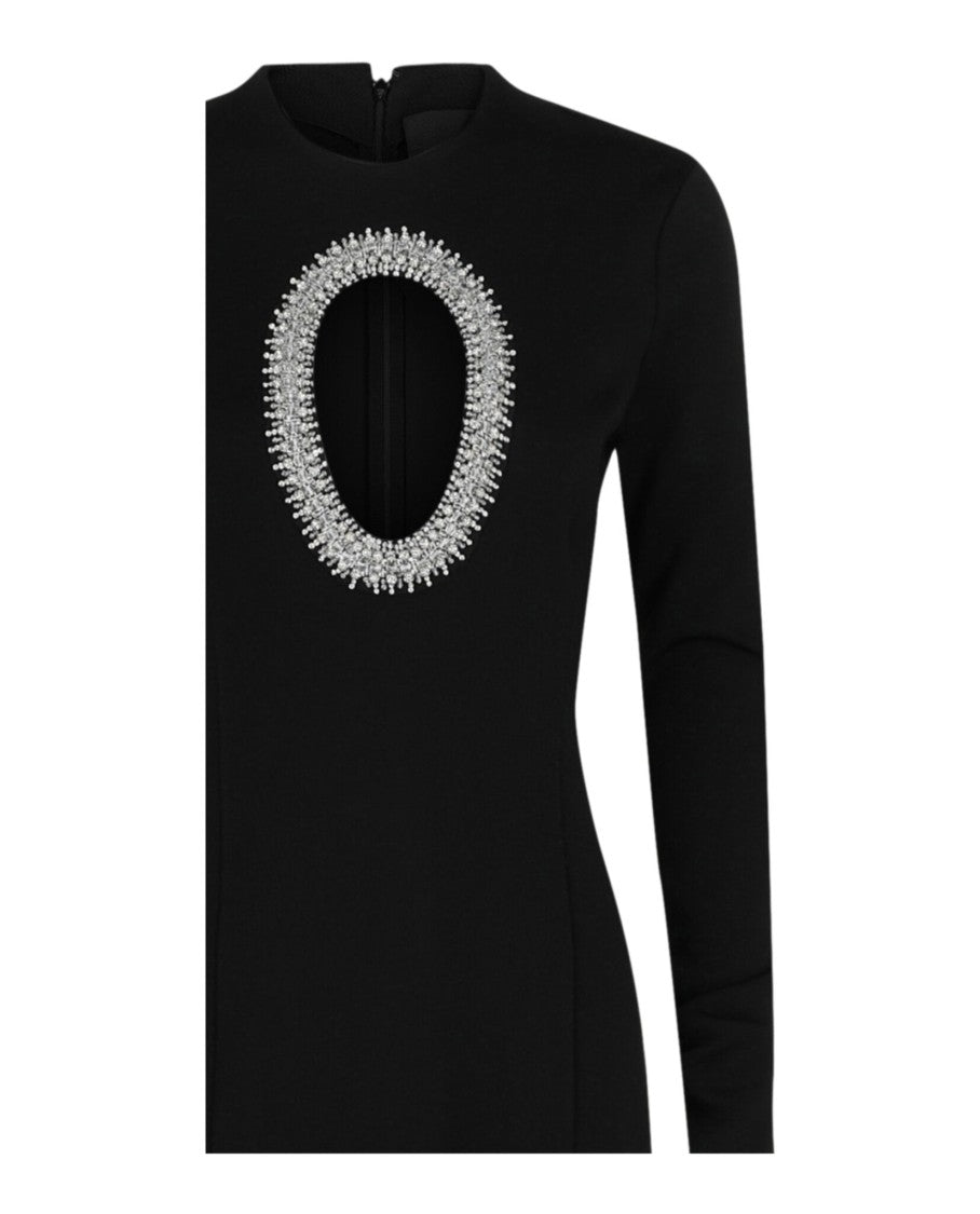 Givenchy Cut-Out Crystal-Embellished Evening Gown