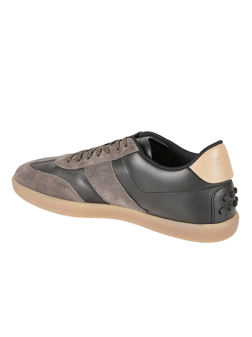 Tod's Low-Profile Sneakers With Leather And Suede Panels
