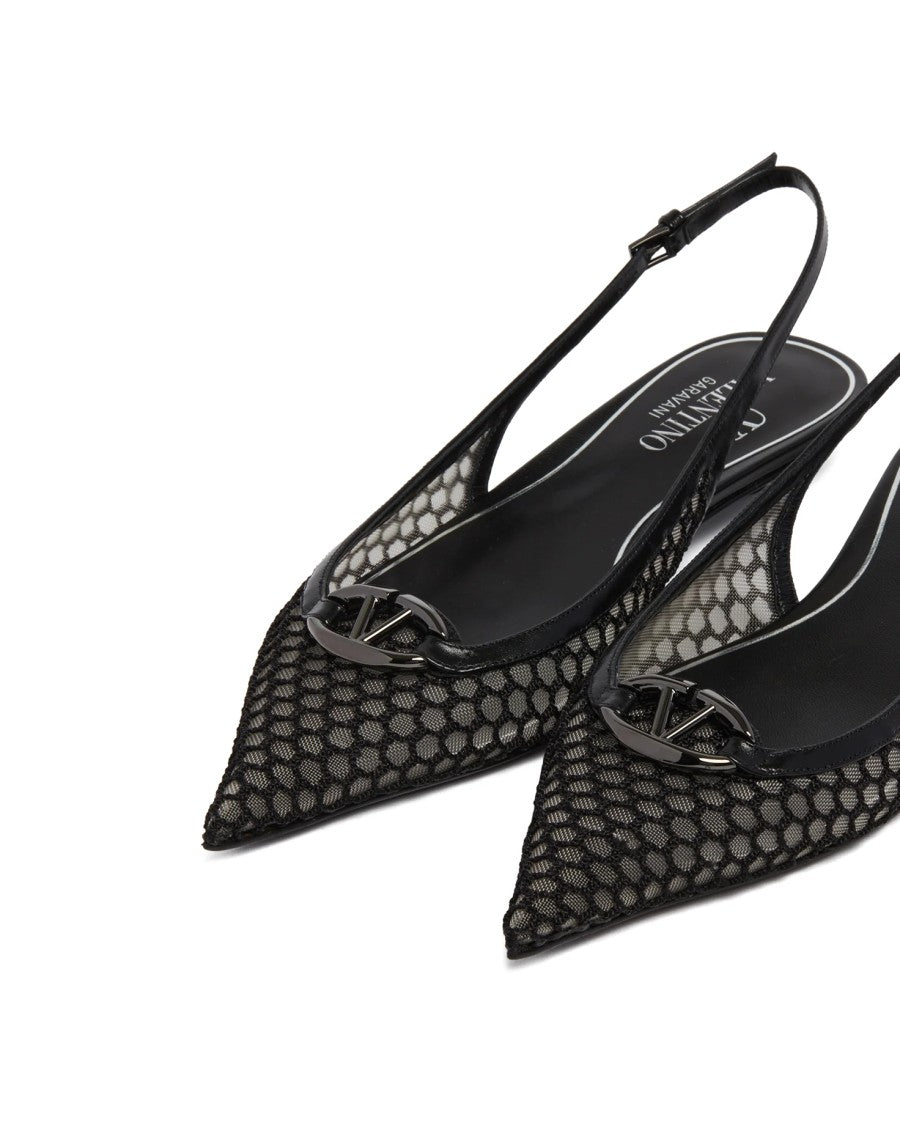 Valentino Garavani Pointed Slingback Ballet Flats