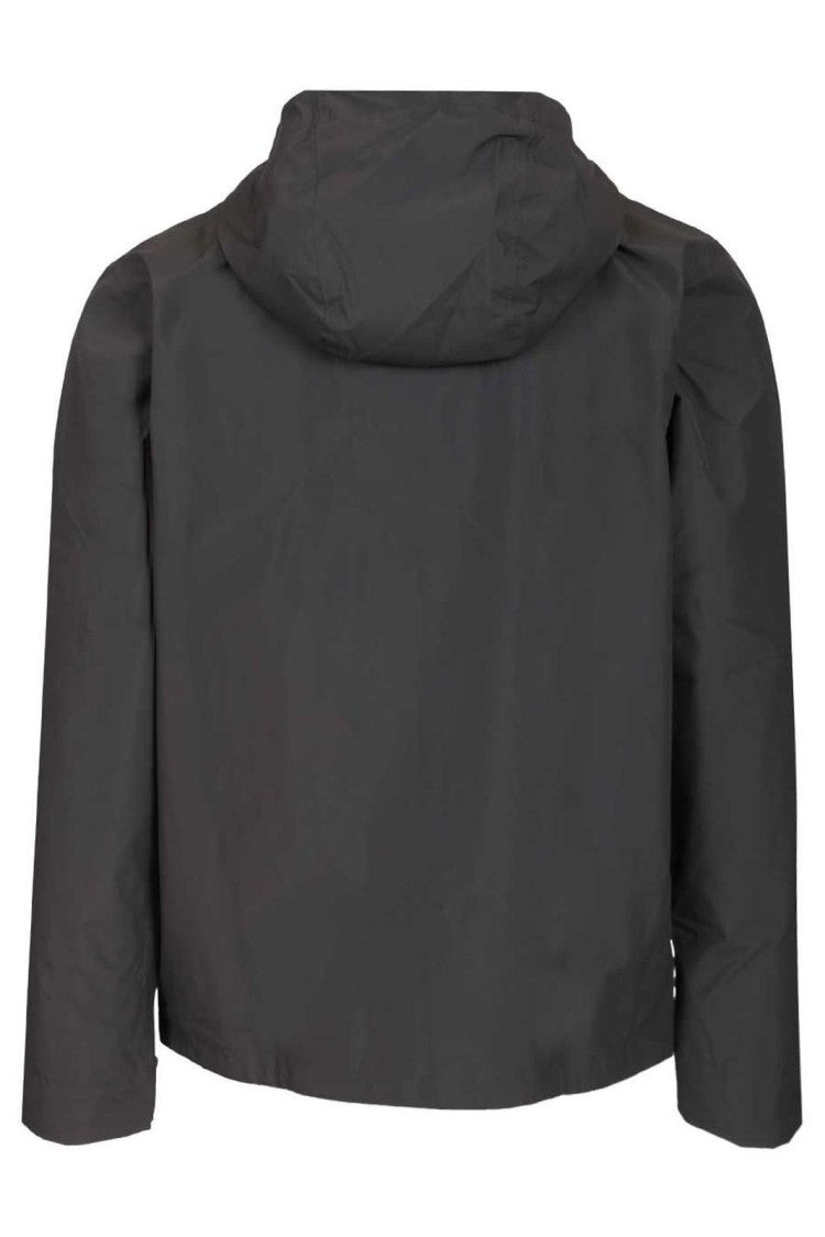 Patagonia Hooded Padded Jacket With Snap And Zipper Closure