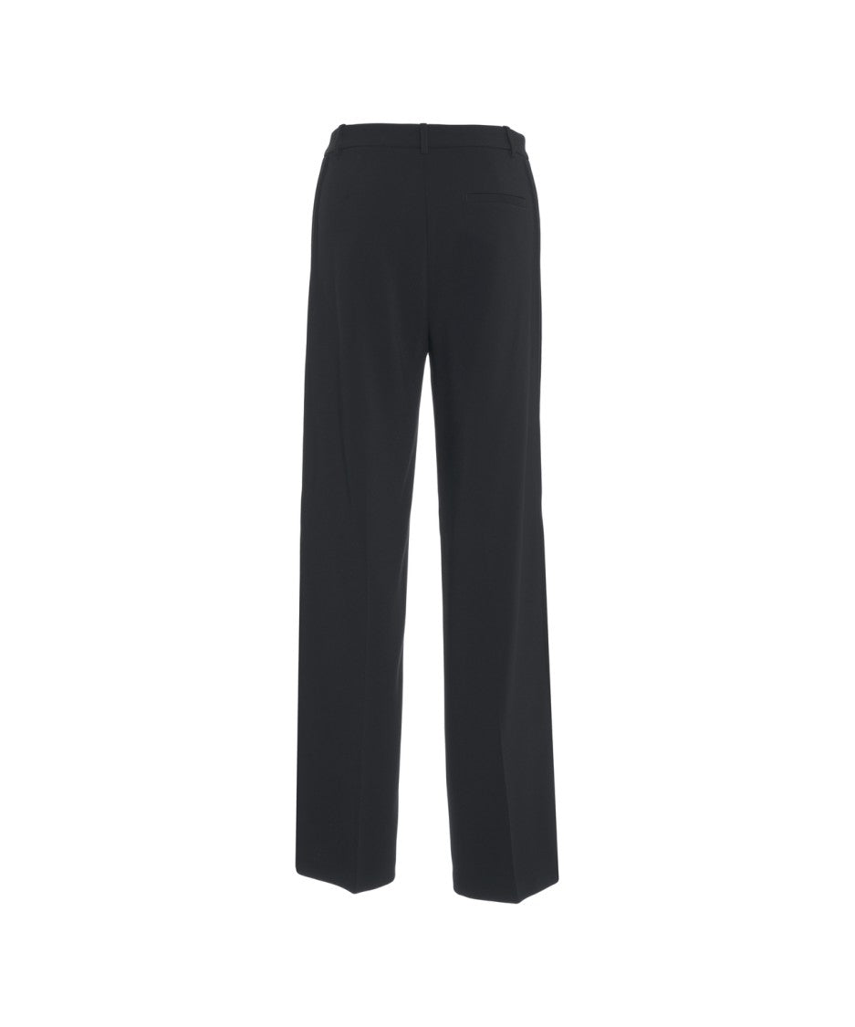 Pinko Tailored Chino Trousers With Smooth Texture And Classic Silhouette