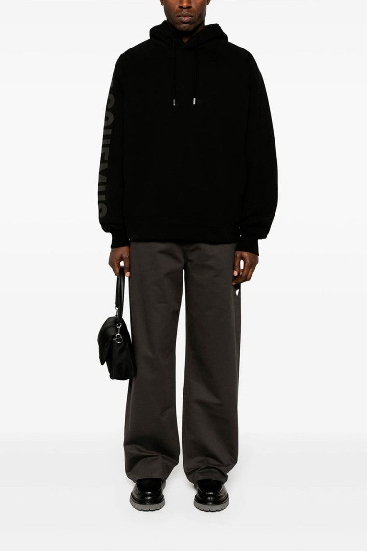 Jacquemus Blue Cotton Hoodie