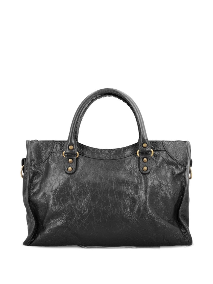 Balenciaga Medium Textured Lambskin Le City Bag