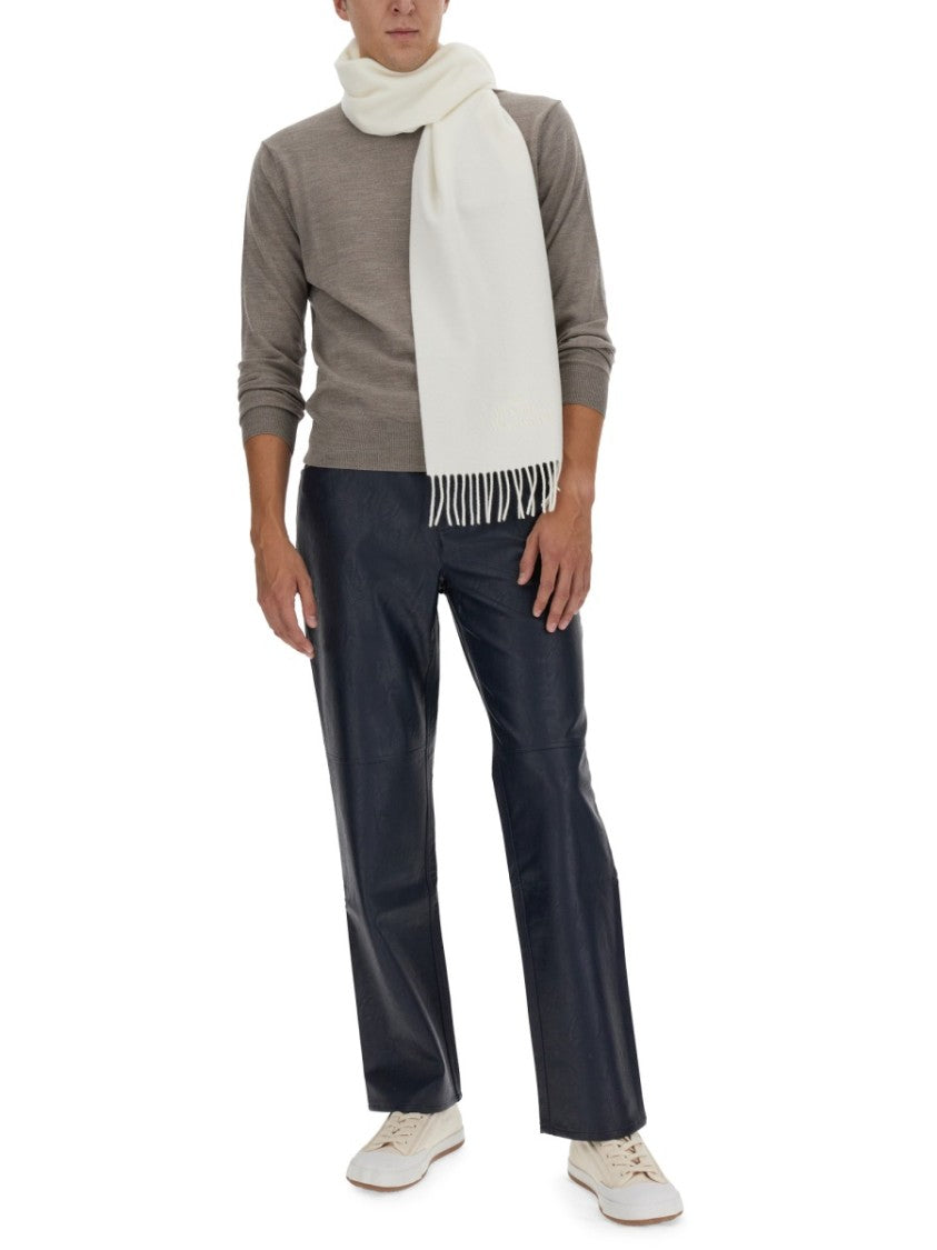 Vivienne Westwood Logo-Embellished Virgin Wool Jersey With Classic Crew Neck