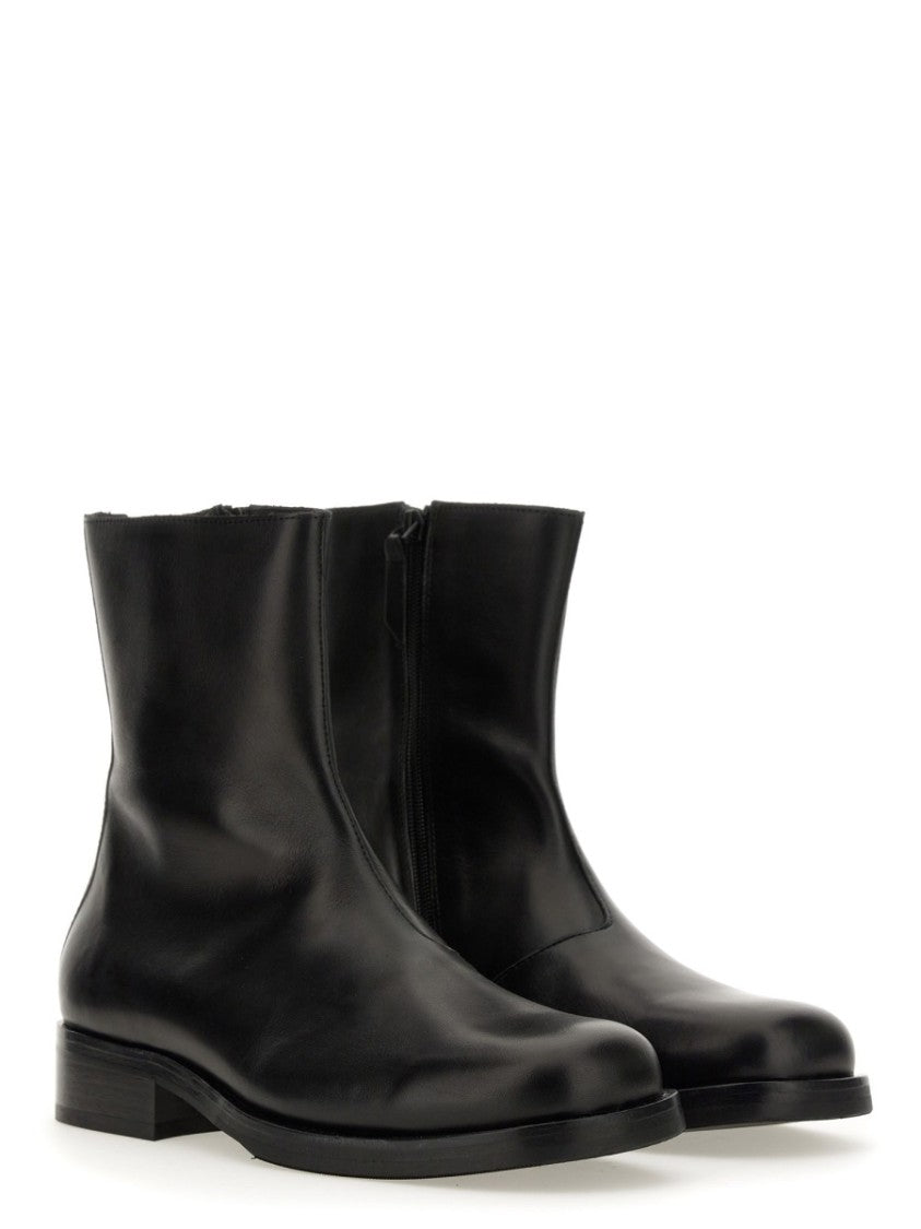 Our Legacy Camion Leather Ankle Boots