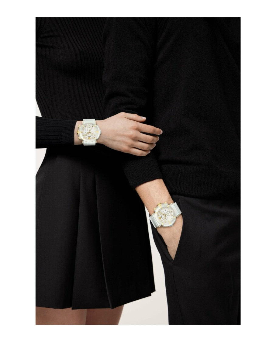 Versace Real Active Chrono Silicone Watch