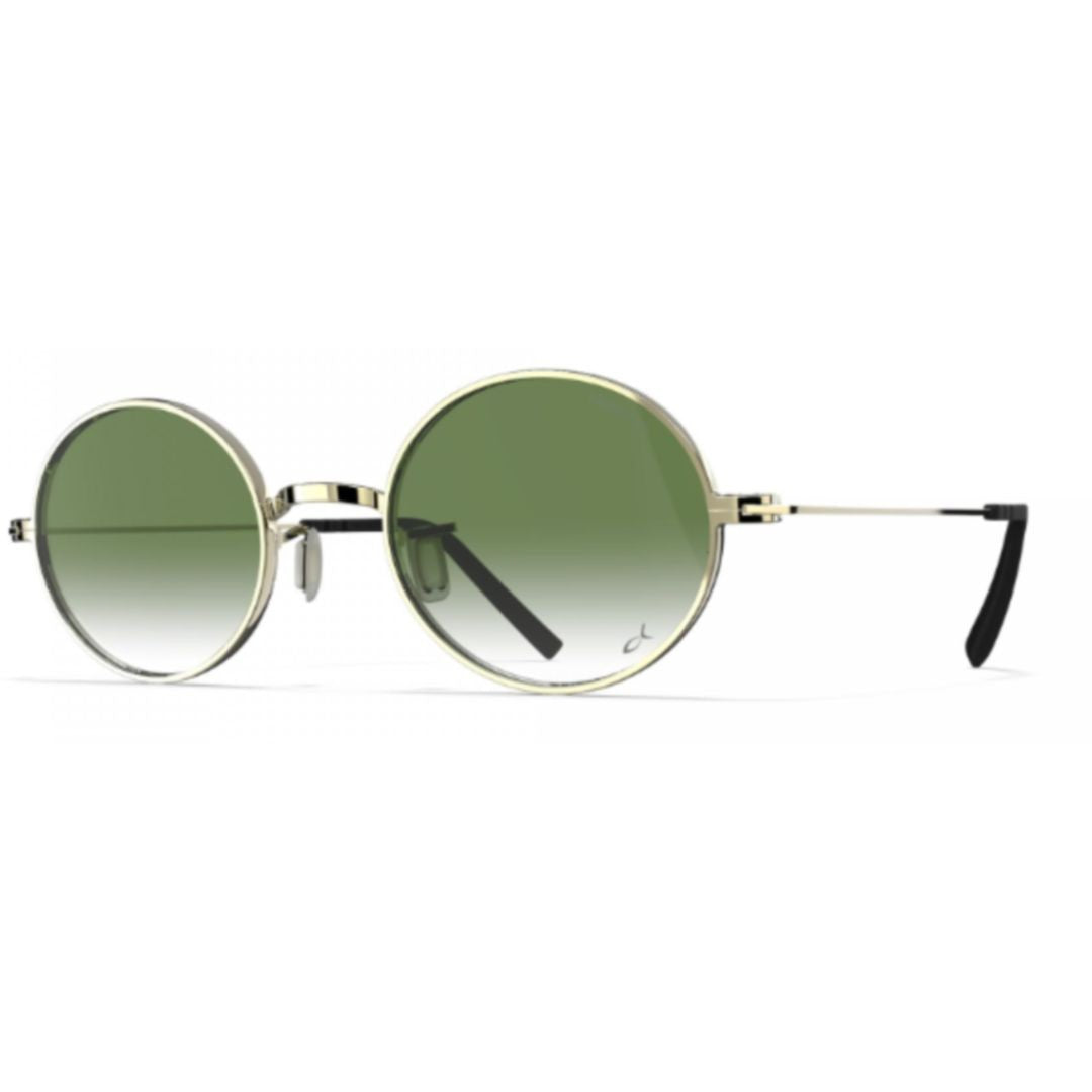 Blackfin Bf1037 Tahoe Round Titanium Sunglasses With Gradient Lenses