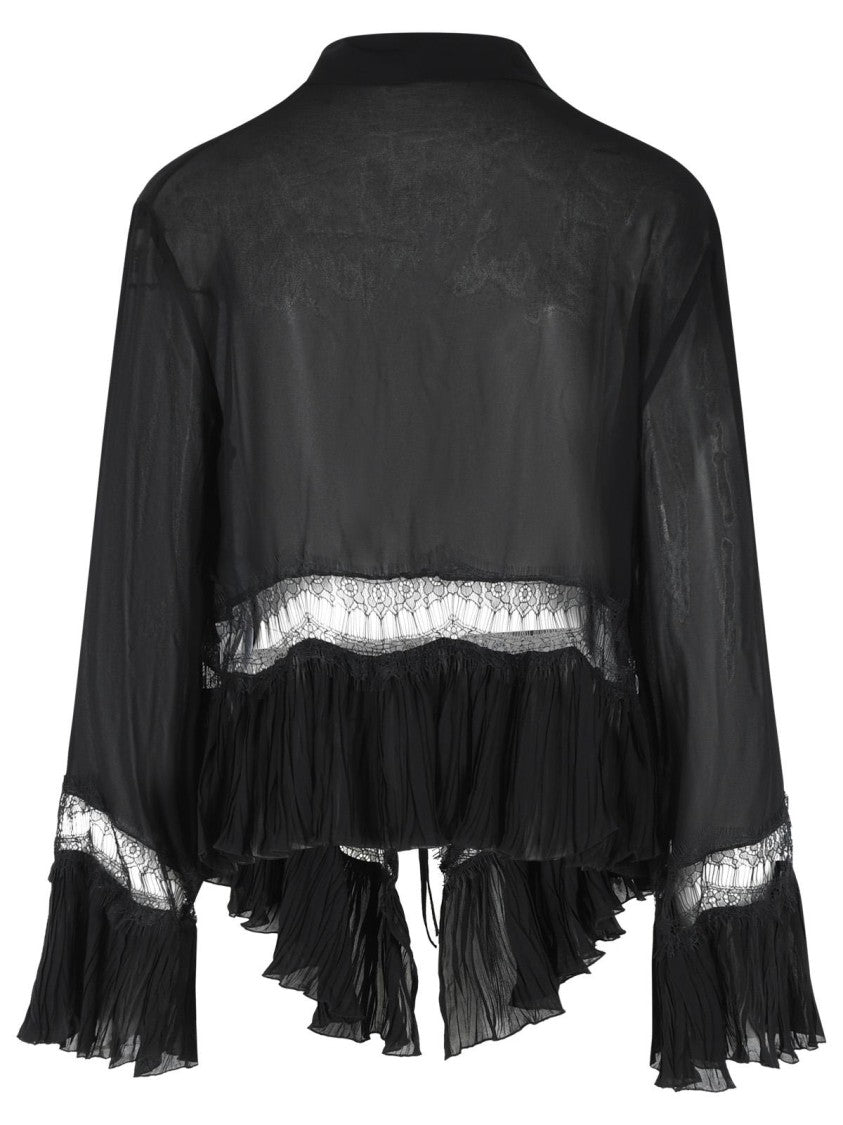 Blumarine Black Viscose Shirt