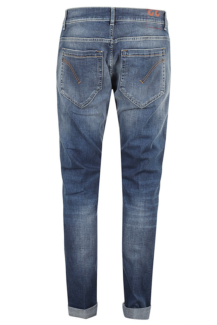 Dondup Classic Regular Fit Stretch Denim Jeans