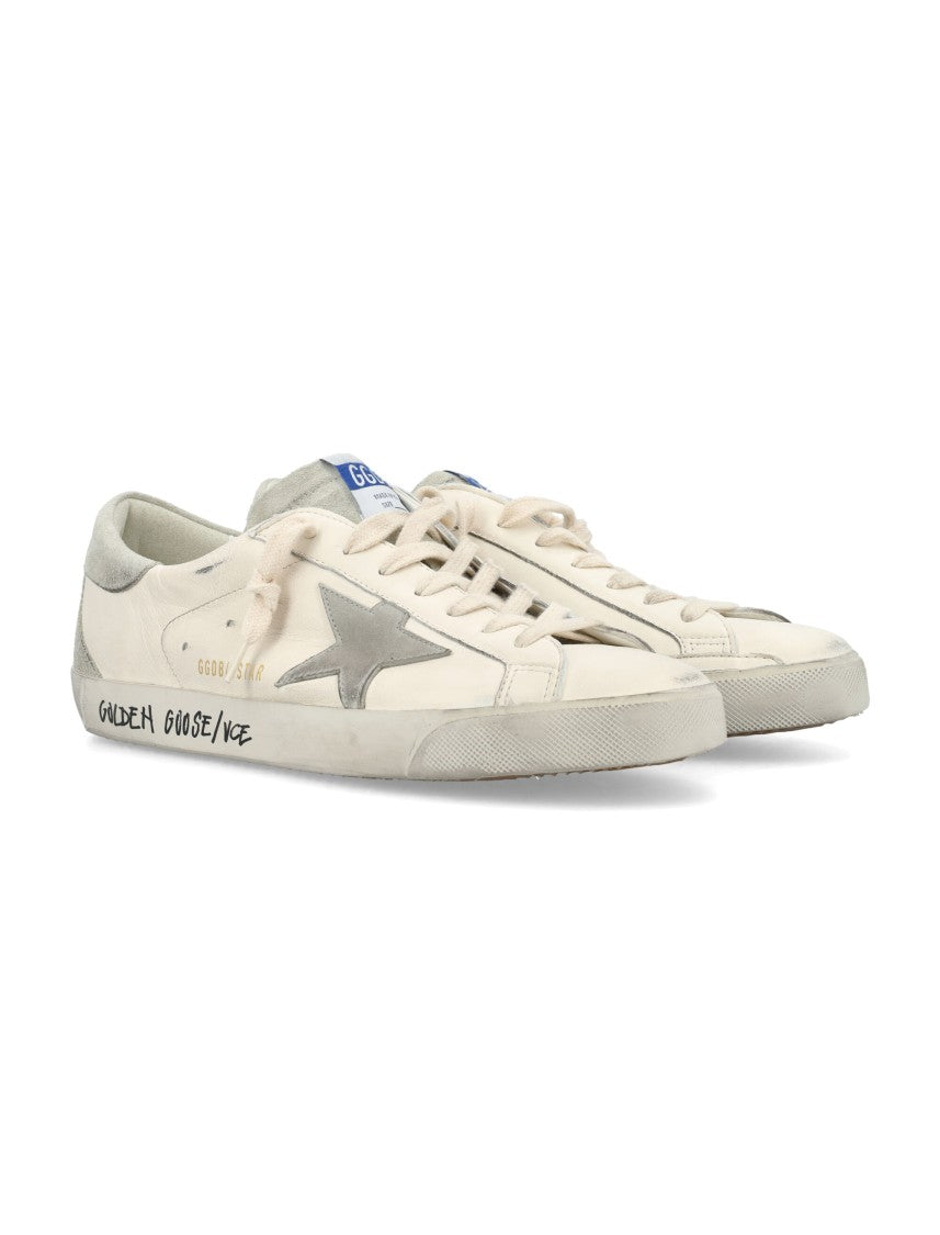 Golden Goose Super-Star Vintage Low-Top Sneakers