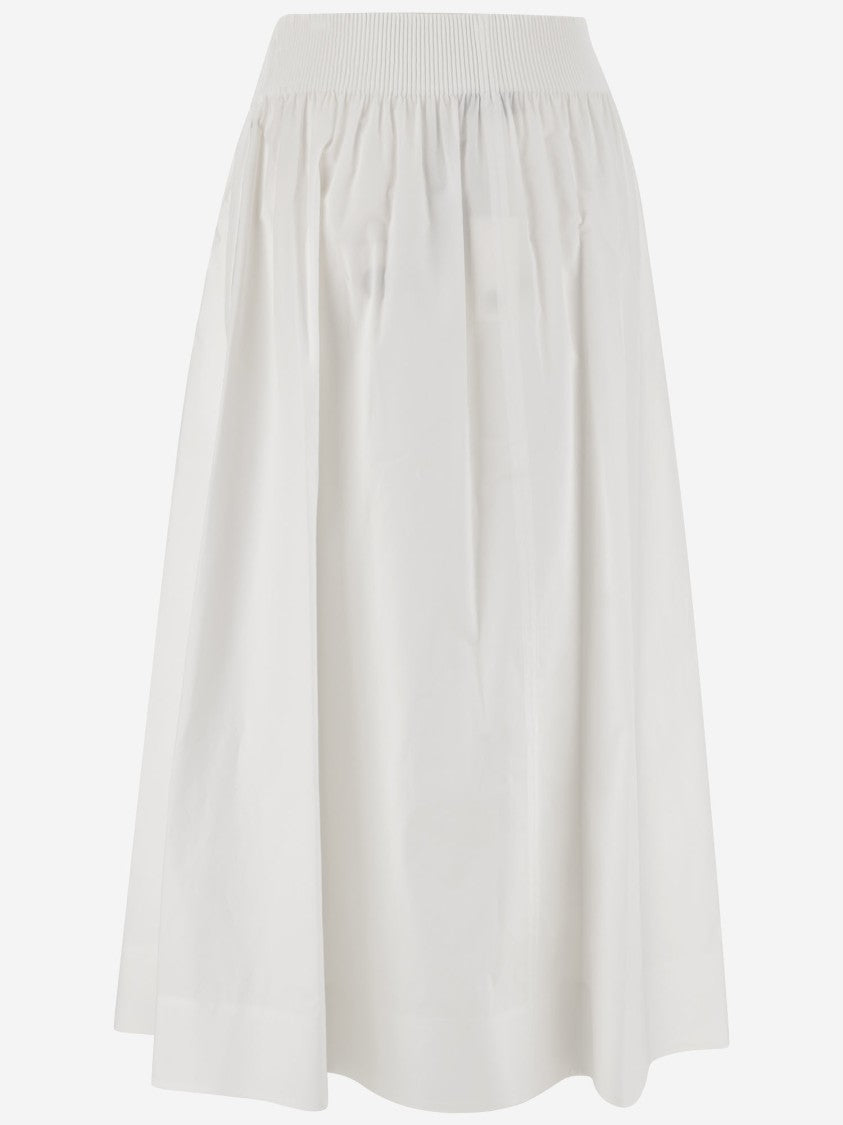 Tory Burch Stretch Cotton Skirt
