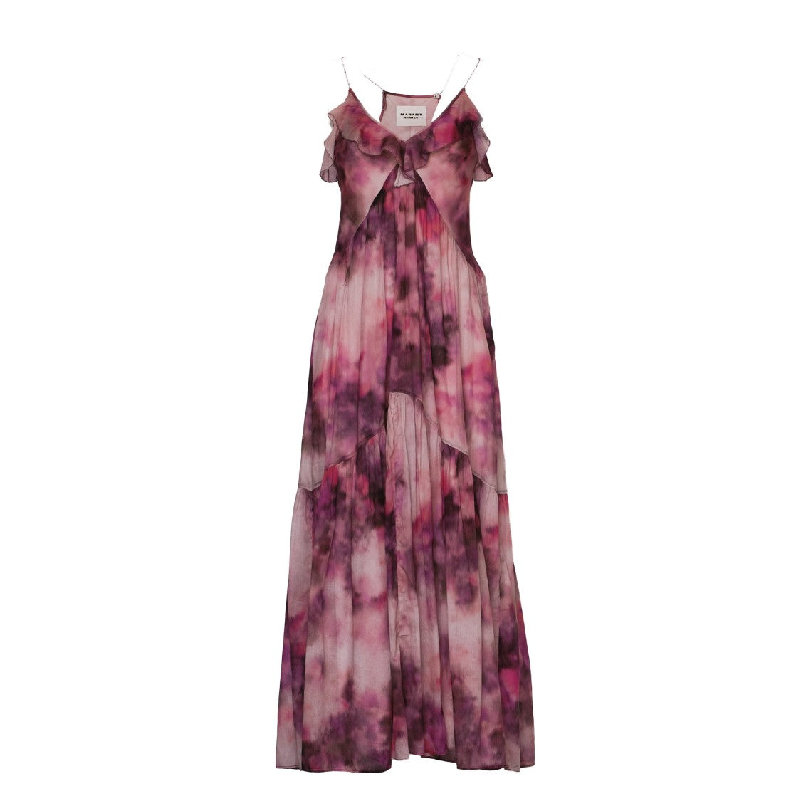 Isabel Marant Vasmilla Cloudy Cotton Maxi Dress