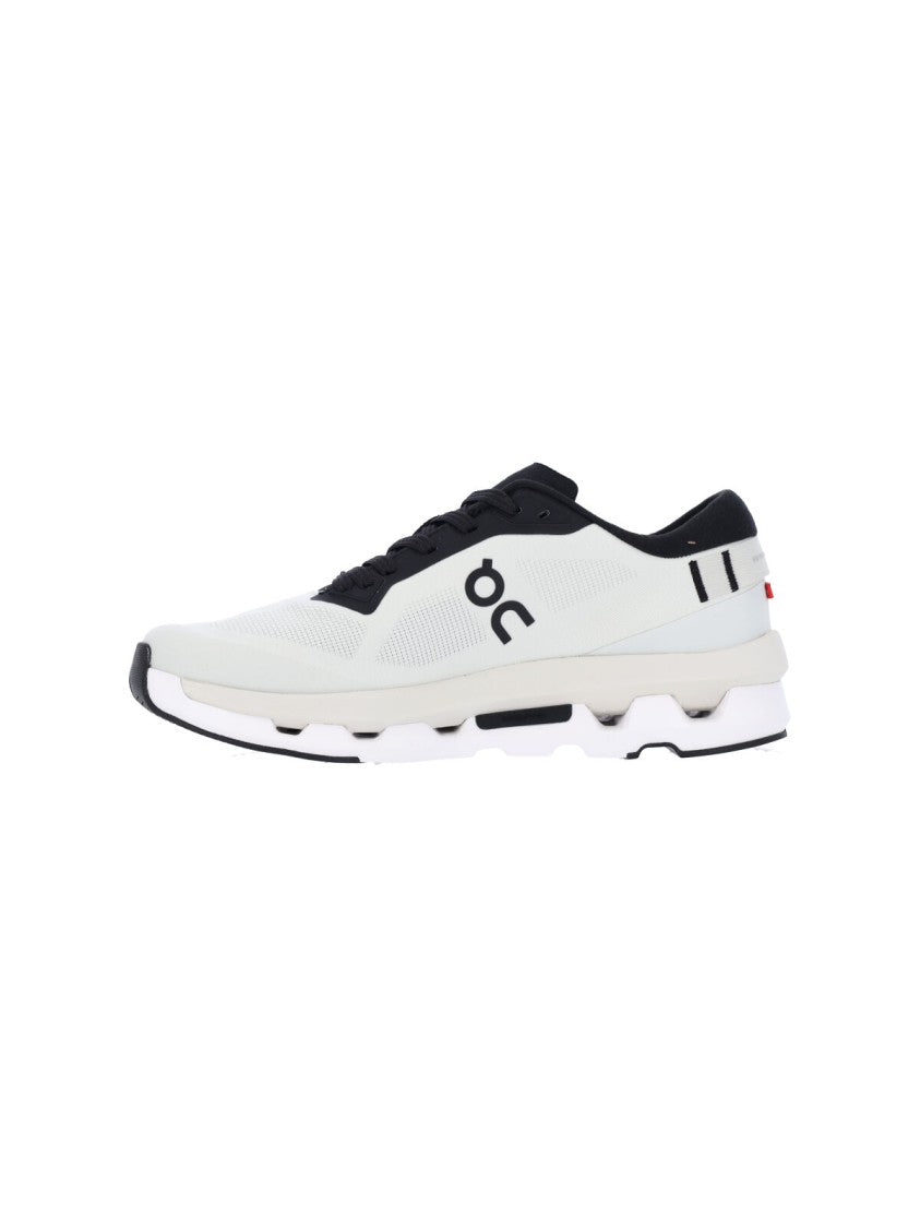 On White Cloudzone Minimalist Fabric Sneakers