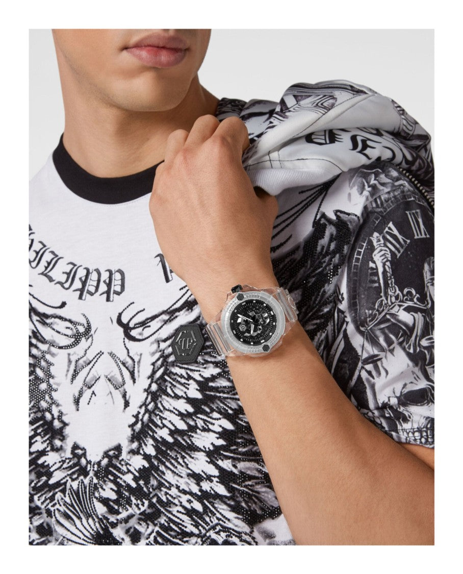 Philipp Plein The $Kull Synthetic Silicone Watch