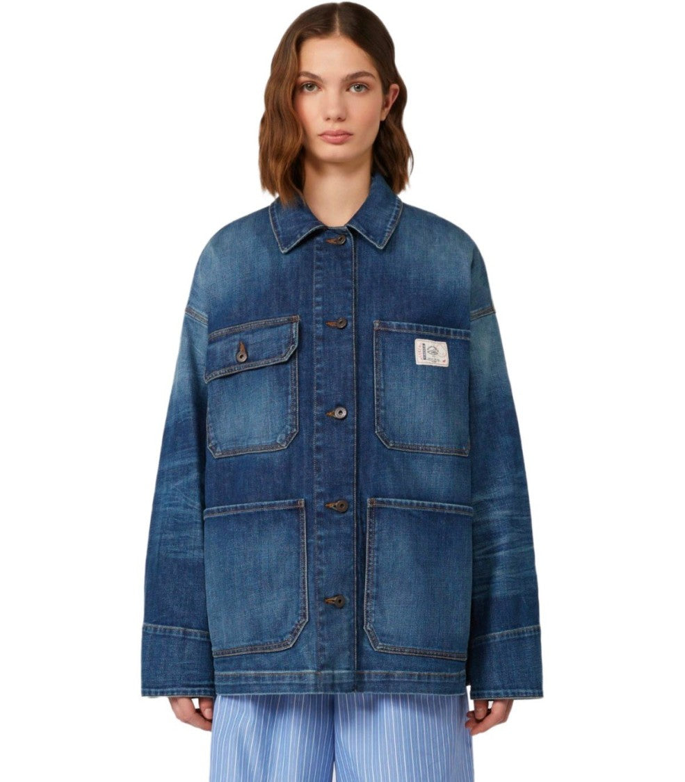 Max Mara Aligi Blue Denim Jacket