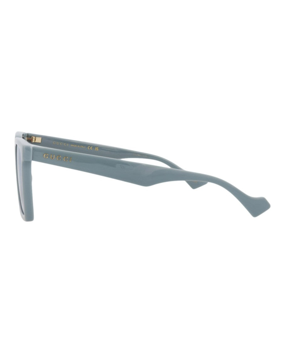 Gucci Square-Frame Injection Sunglasses
