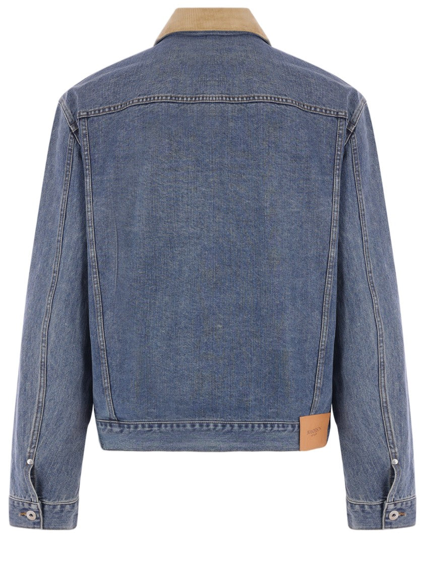J. W. Anderson Denim Corduroy Collar Denim Jacket