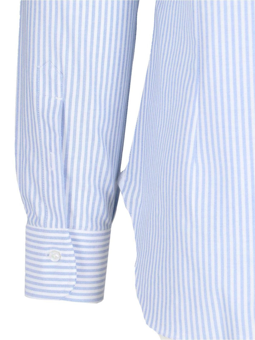 Barba Napoli I' Stripe Shirt – Light Blue