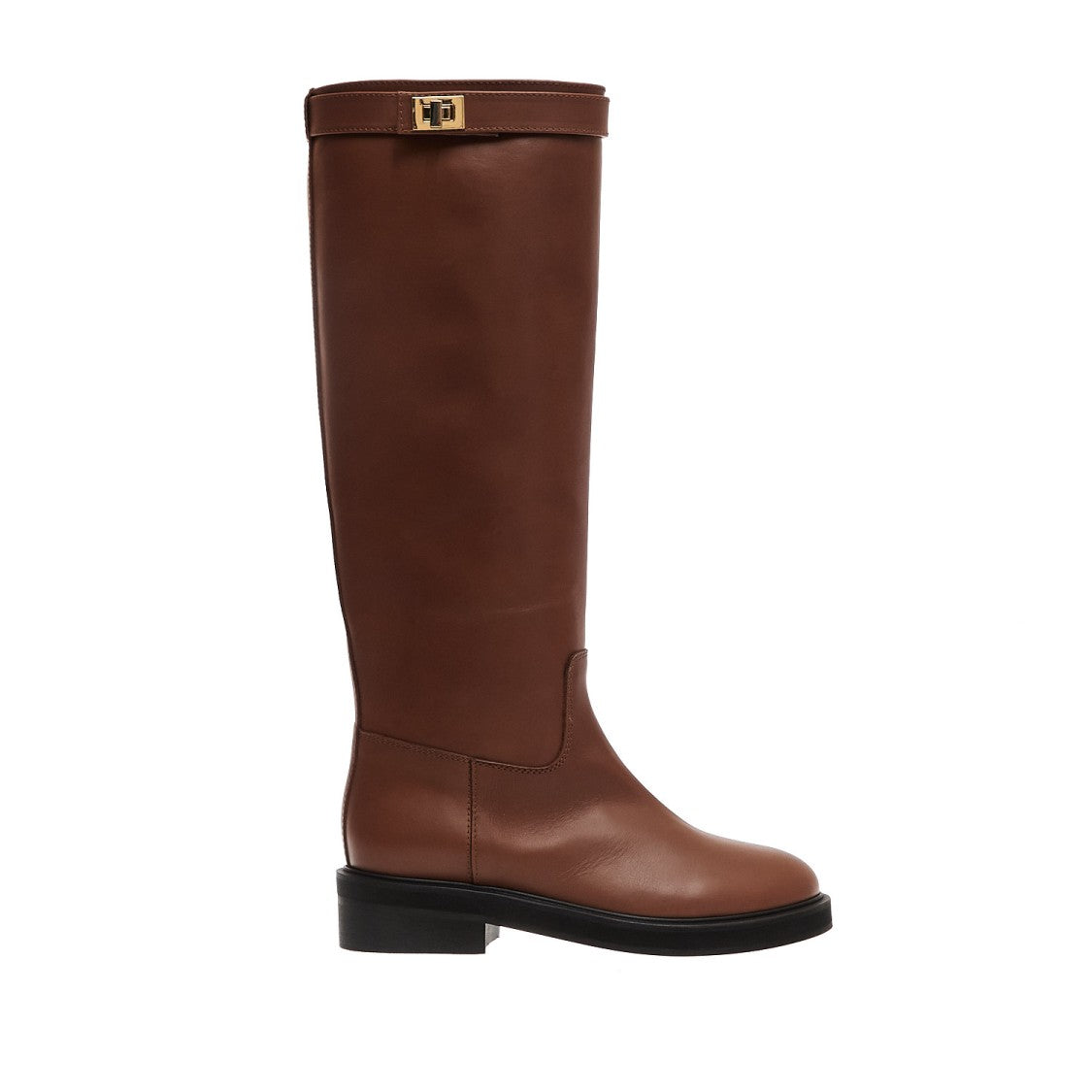 Via Roma 15 Leather Boot Leather Strap