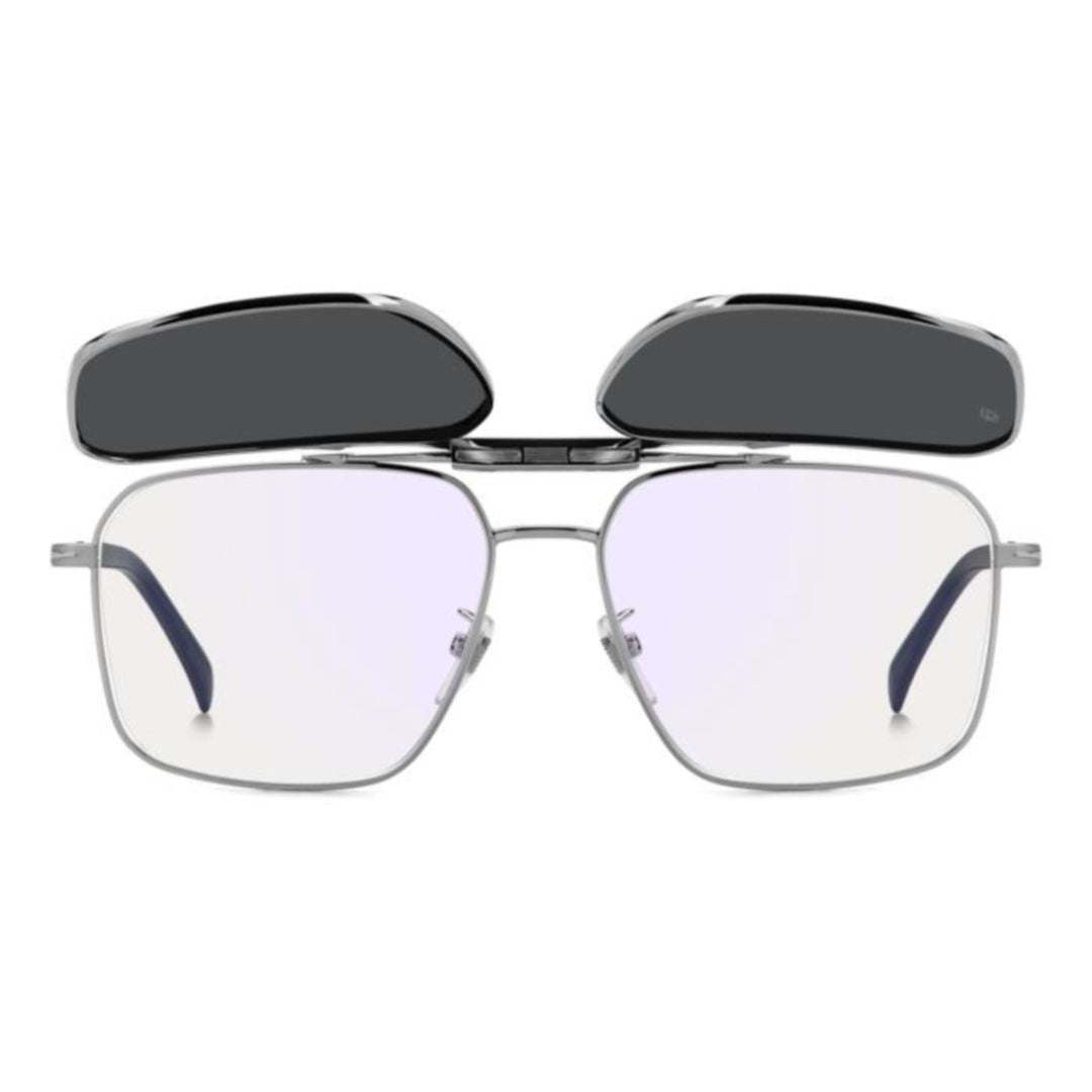 David Beckham Db 1187/G/C Square-Frame Dual-Lens Sunglasses